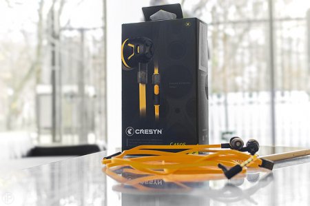 Наушники-затычки Cresyn C450S. Мощно отработают каждый рубль