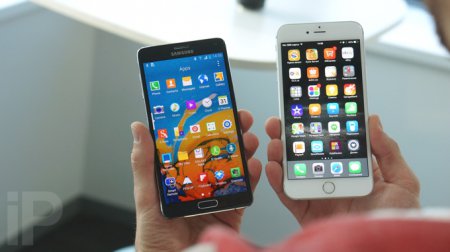 Обзор Samsung Galaxy Note 4 и сравнение с iPhone 6 Plus