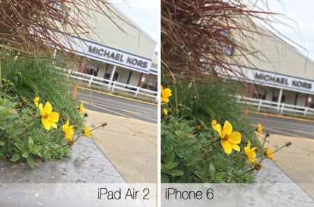Сравнение возможностей камер iPhone 6 и iPad Air 2