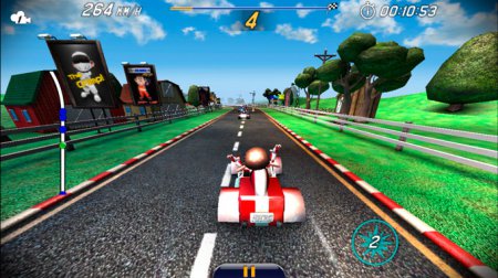[App Store] Monkey Racing. Отличные аркадные гонки