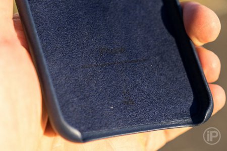 Обзор чехла Apple Leather Case для iPhone 6 Plus. Один из лучших