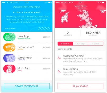 [App Store] Peak – Brain Training. Разминка для ума и развитие полезных навыков