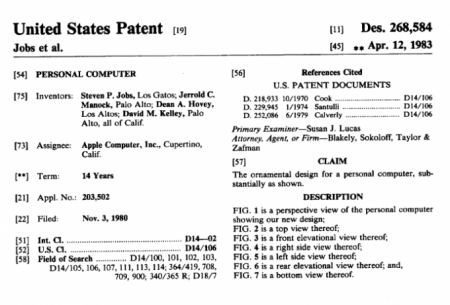 Новые патенты с именем Стива Джобса появляются и после его смерти