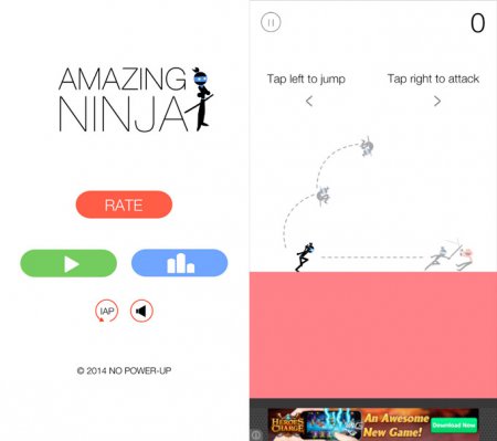 [App Store] Amazing Ninja. Безжалостный убийца времени