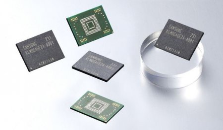 Samsung анонсирует сверхбыструю встраиваемую флэш-память