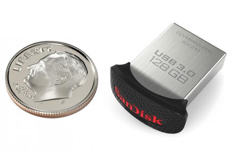 SanDisk выпускает крошечный USB 3.0 накопитель