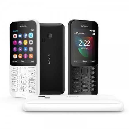 Microsoft выпускает телефон Nokia 222 с месяцем автономной работы