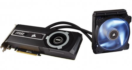 MSI и Corsair выпускают видеокарту GeForce GTX 980 Ti Sea Hawk