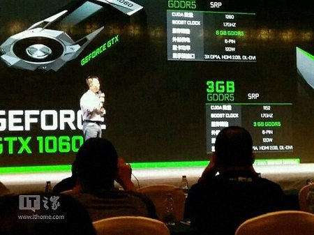 NVIDIA GeForce GTX 1060 3GB получит меньше ядер CUDA