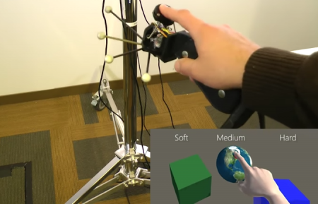 Microsoft разрабатывает тактильную систему для VR