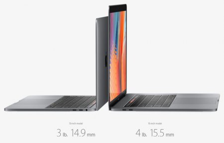Apple анонсирует MacBook Pro 2016