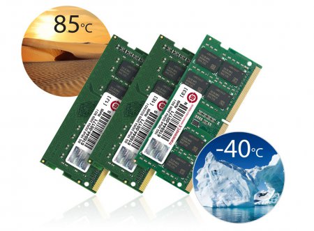 Transcend выпускает модули DDR4 SO-DIMM для экстремальных условий