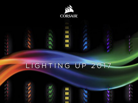 Corsair представил память Vengeance с RGB подсветкой