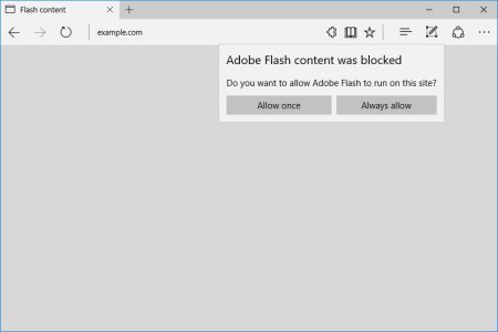 Microsoft Edge заблокирует Flash