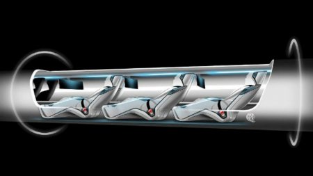 С помощью Huperloop Pod Competition можно испытать на себе виртуальную реальность