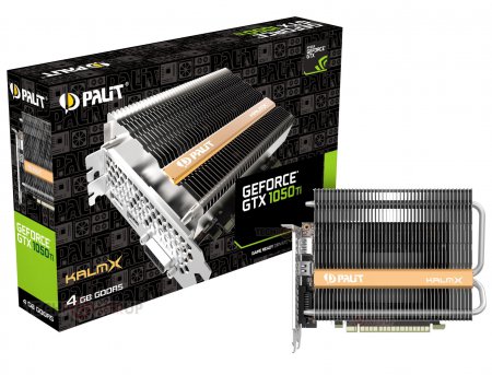 Palit анонсирует пассивную GeForce GTX 1050 Ti