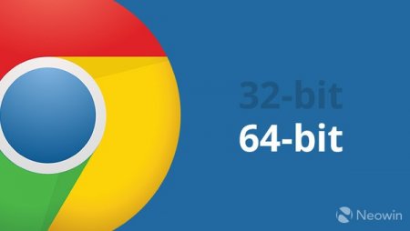 32-битный Chrome обновится до 64-битного