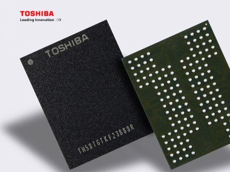 Toshiba анонсирует чипы памяти QLC