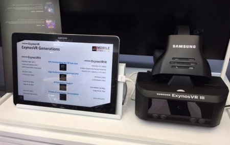 Samsung представила прототип шлема виртуальной реальности