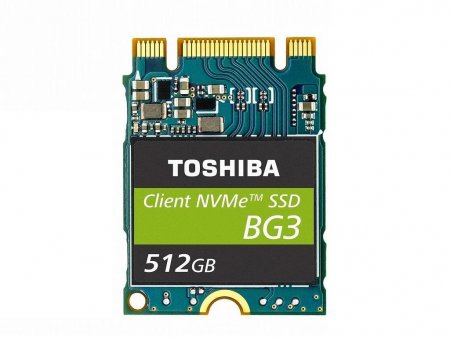 Toshiba представила одночиповый NVMe SSD