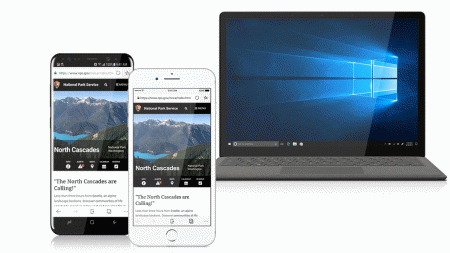 Microsoft выпустили бета-версию фирменного браузера Edge для iOS и Android