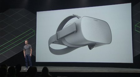 Марк Цукерберг представил новый автономный VR-шлем Oculus Go