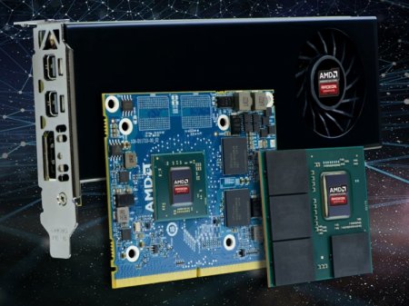 AMD анонсирует сери встраиваемых решений Embedded Radeon E9170