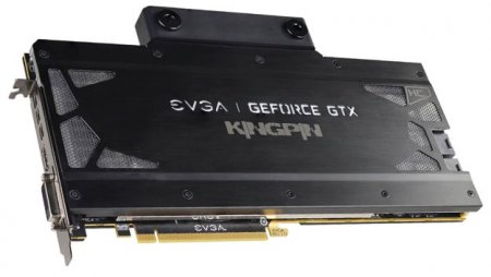 EVGA выпускает однослотовую видеокарту GeForce GTX 1080 Ti Kingpin Hydro Copper