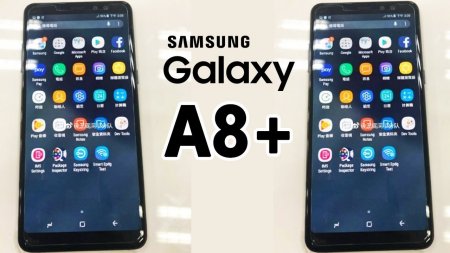 В Сети появилось первое видео нового смартфона Samsung Galaxy A8+