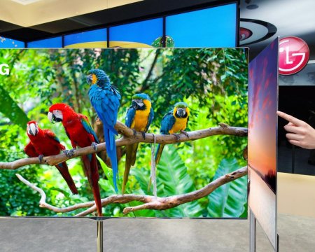 LG презентует первый в мире OLED-телевизор с разрешением 8K