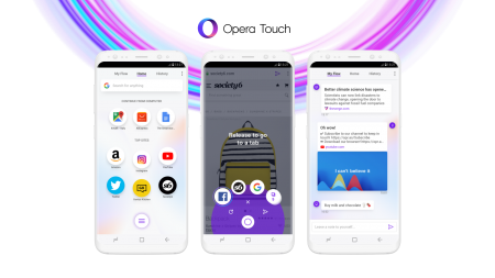 Opera Touch теперь доступен на iOS