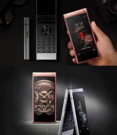 Samsung показала смартфон-раскладушку W2019 с двумя экранами