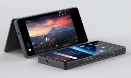 В России начал продаваться складной смартфон ZTE Axon M с двумя экранами