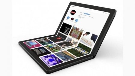 Lenovo представила ноутбук со складным «экраном-книжкой»