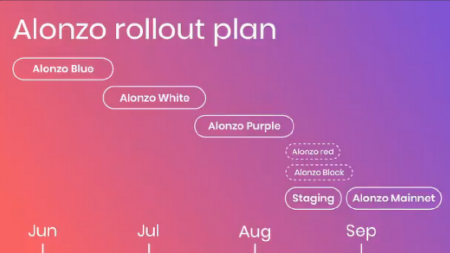 Хардфорк Cardano Alonzo Purple с поддержкой смарт-контрактов запланирован на начало сентября