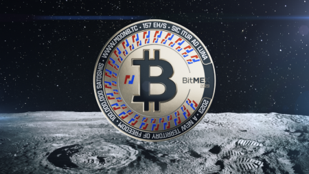 BitMEX отправляет физический биткоин-кошелек на Луну