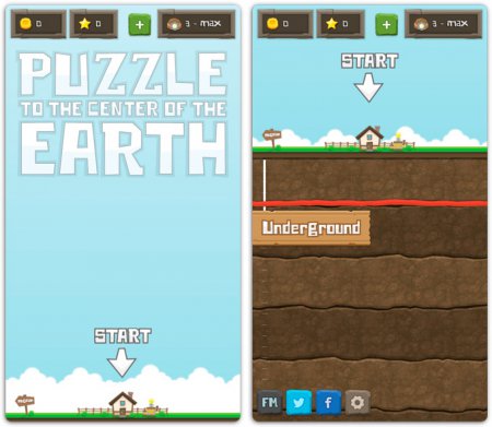 [App Store] Puzzle to the Center of the Earth. Самая оригинальная игра в жанре «три в ряд»