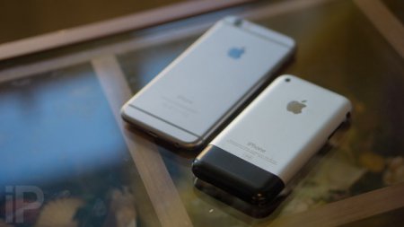 Обзор iPhone 2G и сравнение с iPhone 6