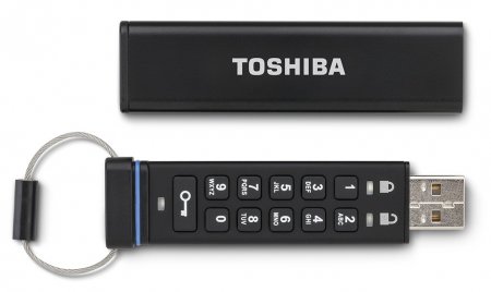 Toshiba анонсирует шифруемую флешку
