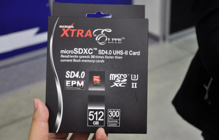 Microdia уместила 512 ГБ в карту microSD