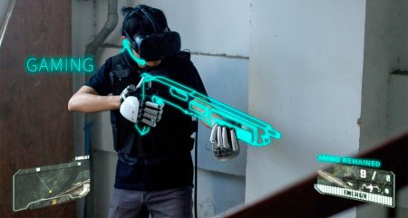 Разрабатывается перчатка для ощущения реальных объектов в VR