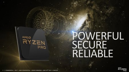 AMD анонсирует линейку процессоров Ryzen Pro