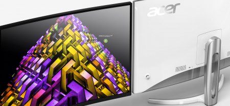 Acer представляет изогнутый монитор с откликом 4 мс
