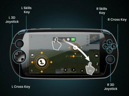 Представлен смартфон MOQI для геймеров, напоминающий портативную консоль